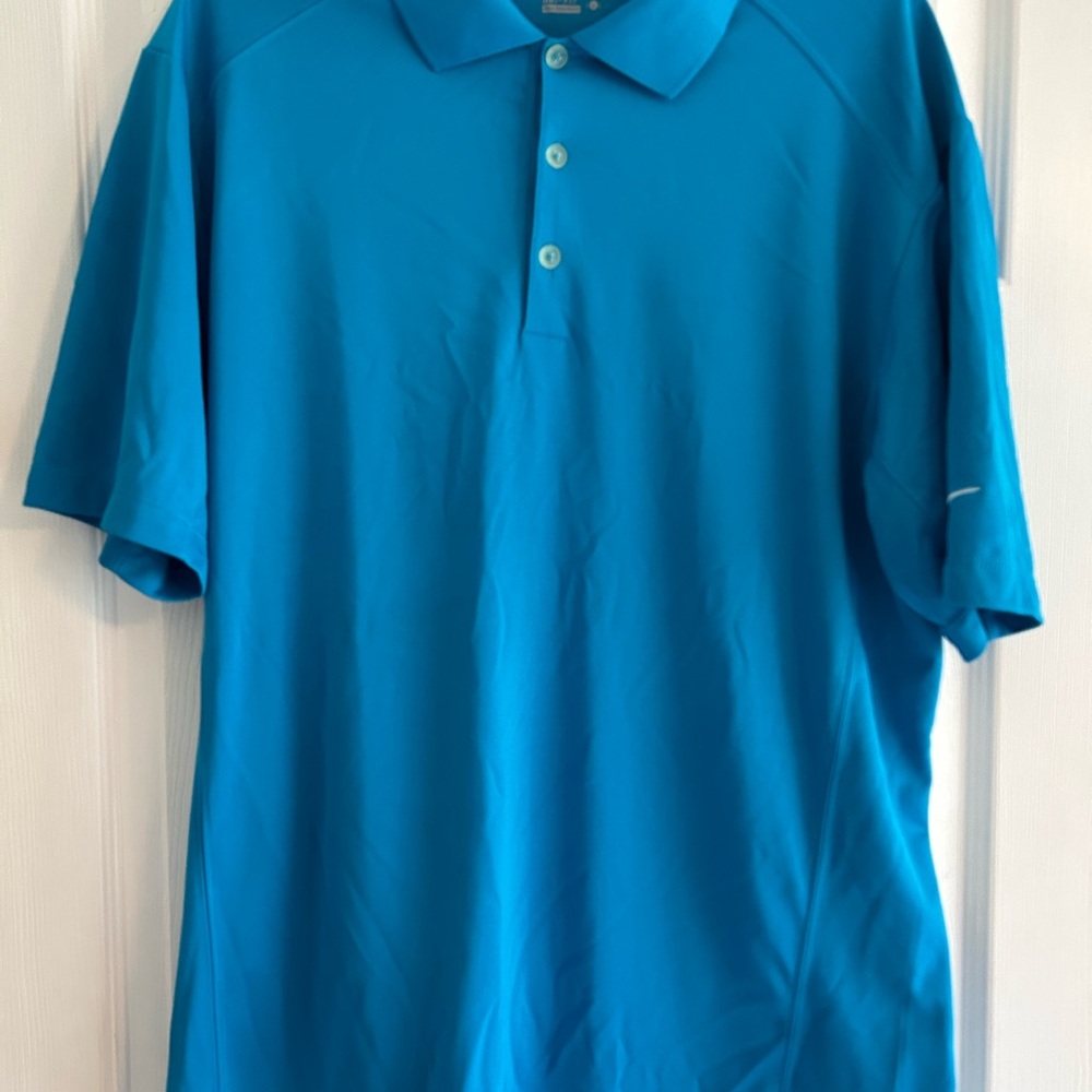 Nike Men's Blue Polo Shirt